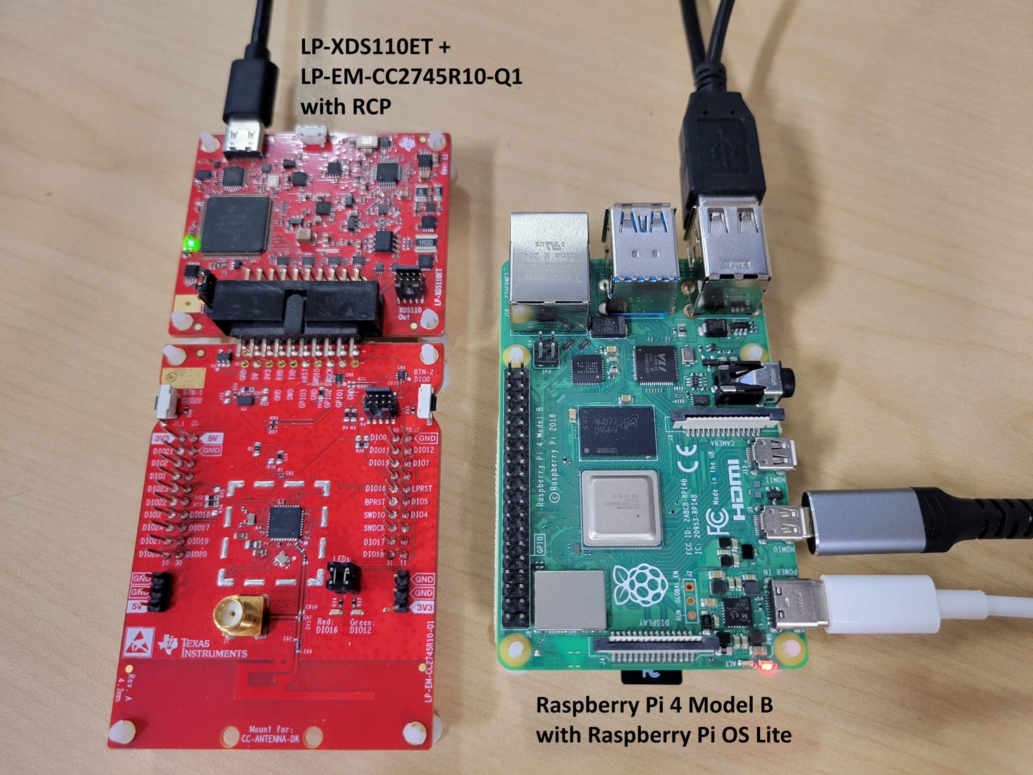 CC2745R10 Hardware Setup